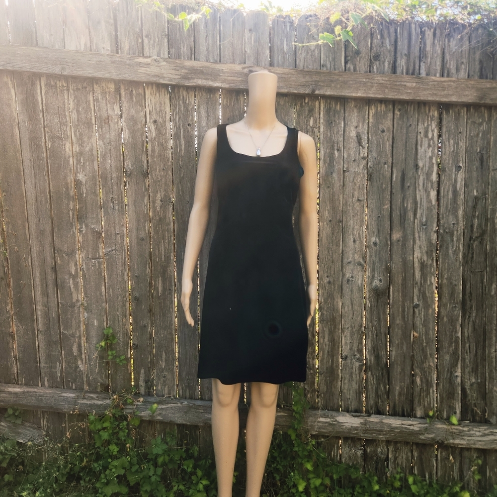 Vintage Dirty Laundry Black Y2k Gothic Velvet Dress